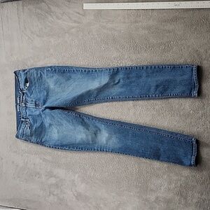 Old Navy Jeans Womens 8 Long Original High Rise Blue Denim